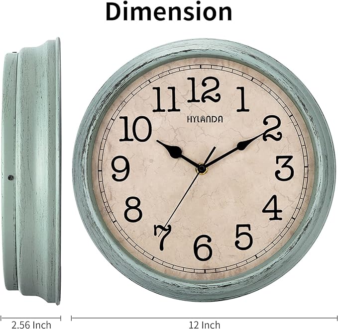 Retro Vintage Wall Clock