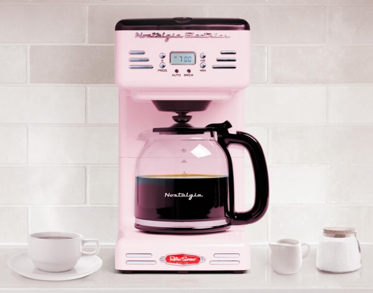 Nostalgia Retro 12-Cup Programmable Coffee Maker