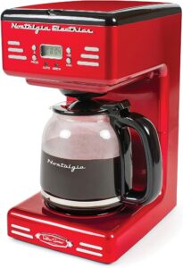 Nostalgia Retro 12-Cup Programmable Coffee Maker