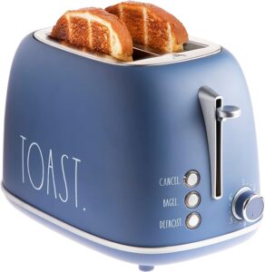 Rae Dunn Retro Blue Toaster