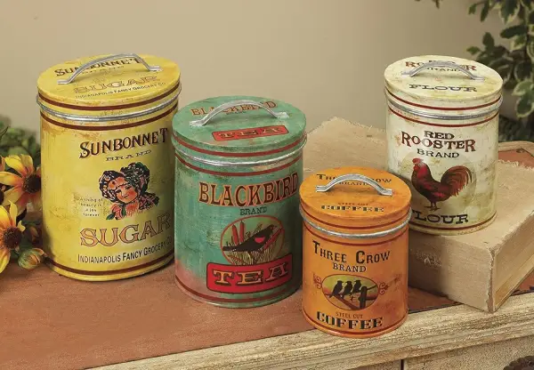 Retro Inspired Kitchen Storage